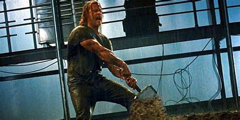 Thor Tries To Lift His Hammer .